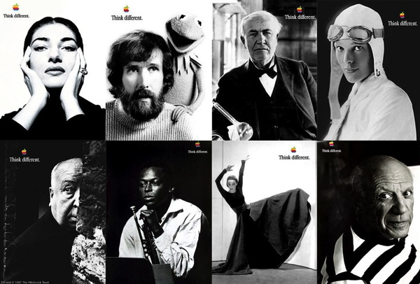 Think Different campaign portraits